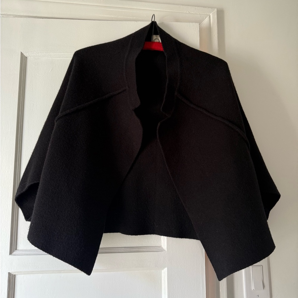 Anthropologie -  Black Women's Sweater Poncho